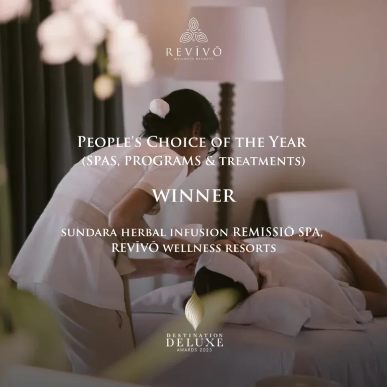 REVĪVŌ Wins prestigious ‘DESTINATION DELUXE, Peoples Choice’ award.